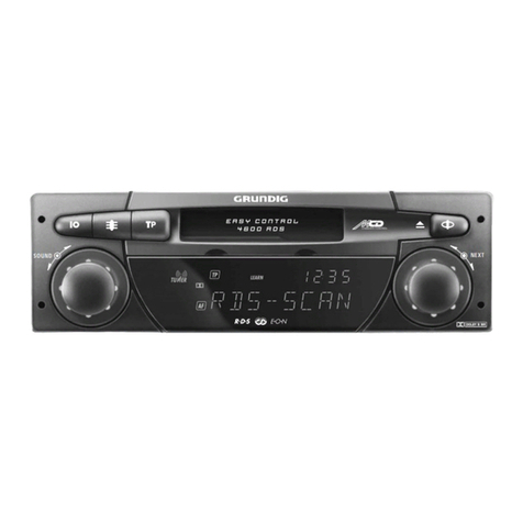 Grundig EC 4600 RDS User manual