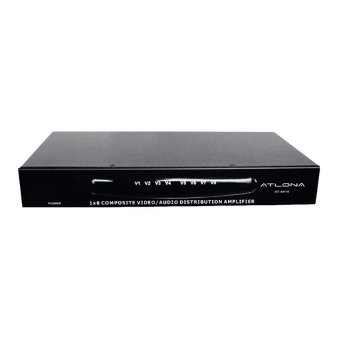 Atlona AT-AV18 user manual