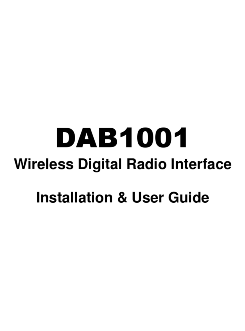 Celsus DAB1001 Installation & user guide Celsus DAB1001 Installation & user guide