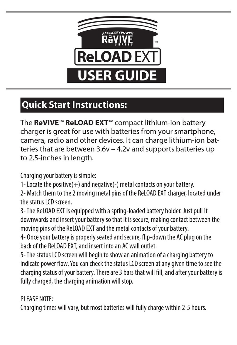 Accessory Power ReVIVE ReLOAD EXT user guide