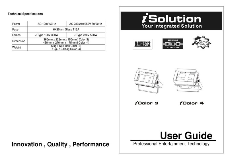 iSolution iColor 3 User manual