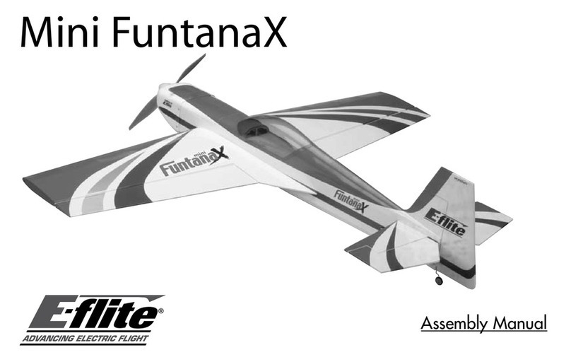 E-FLITE Mini FuntanaX Assembly manual