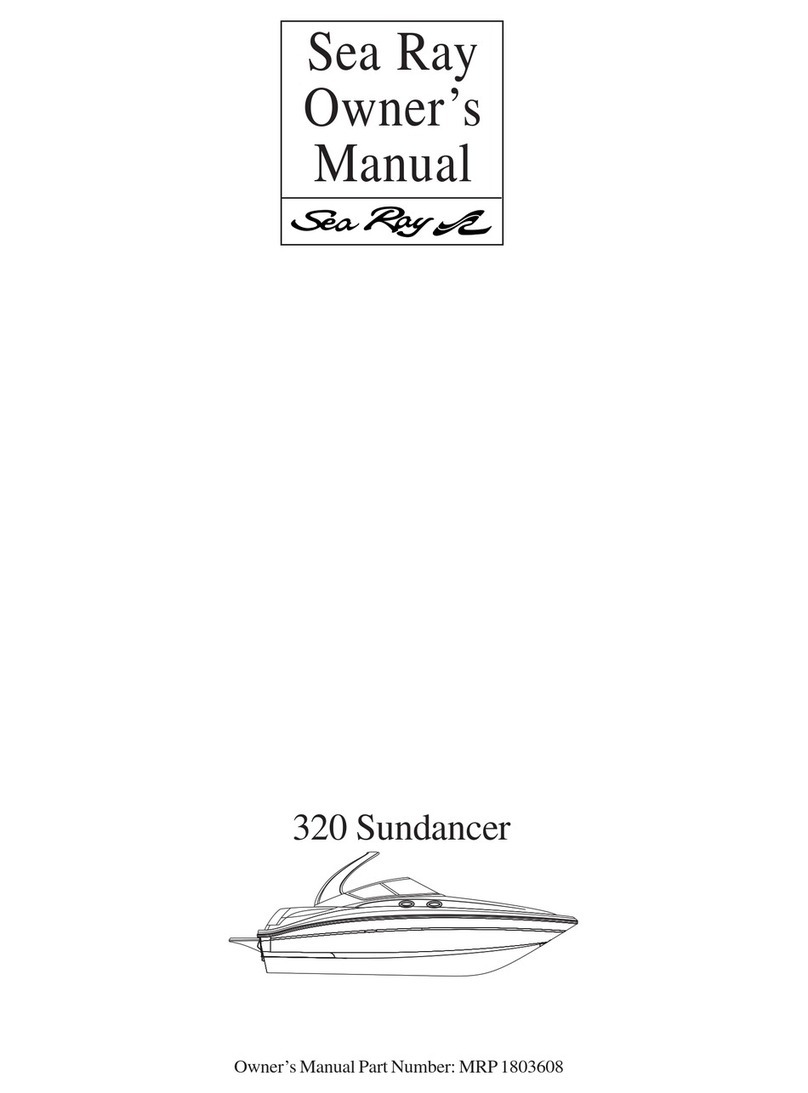 Sea Ray 320 Sundancer User manual