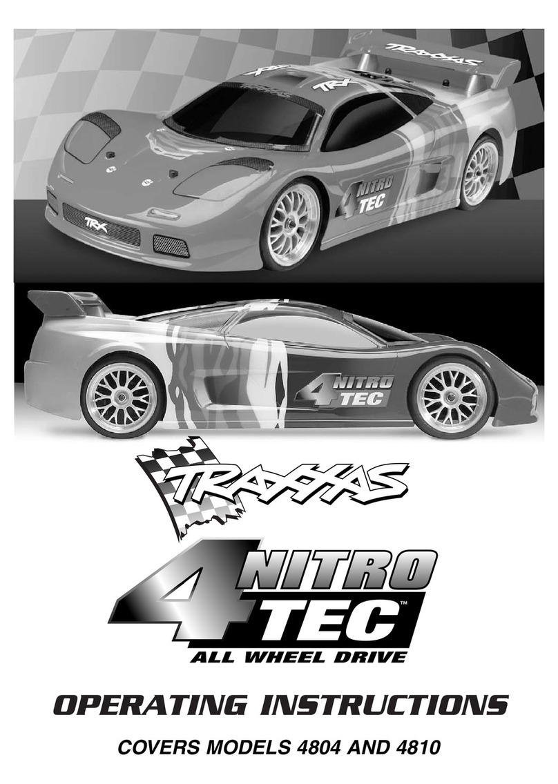 Traxxas 4 Nitro Tec 4810 operating instructions