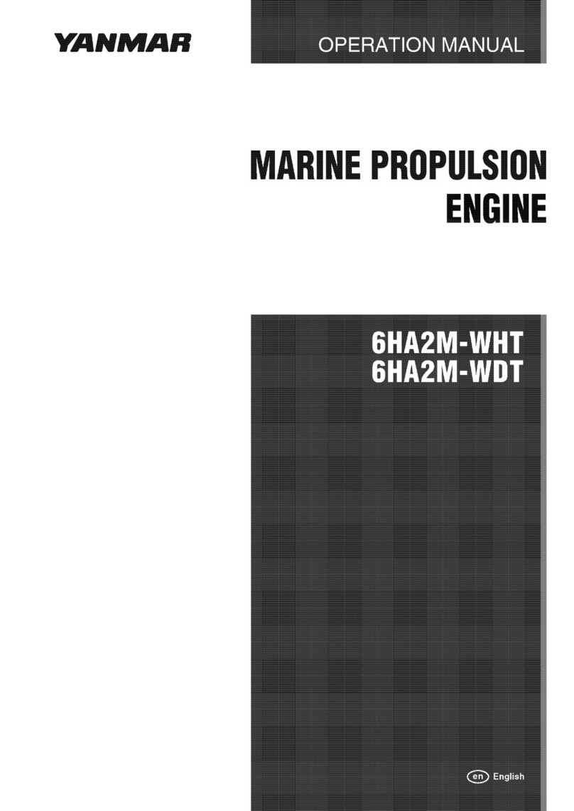 Yanmar 6HA2M-WHT User manual