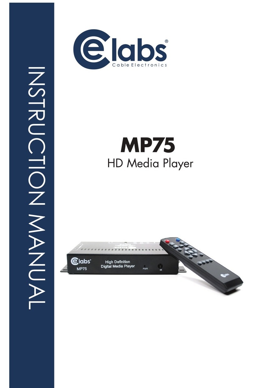 Celabs MP75 instruction manual