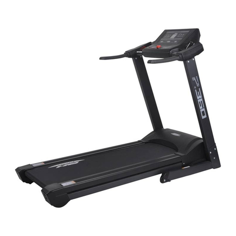 BH FITNESS P360 - owner's manual