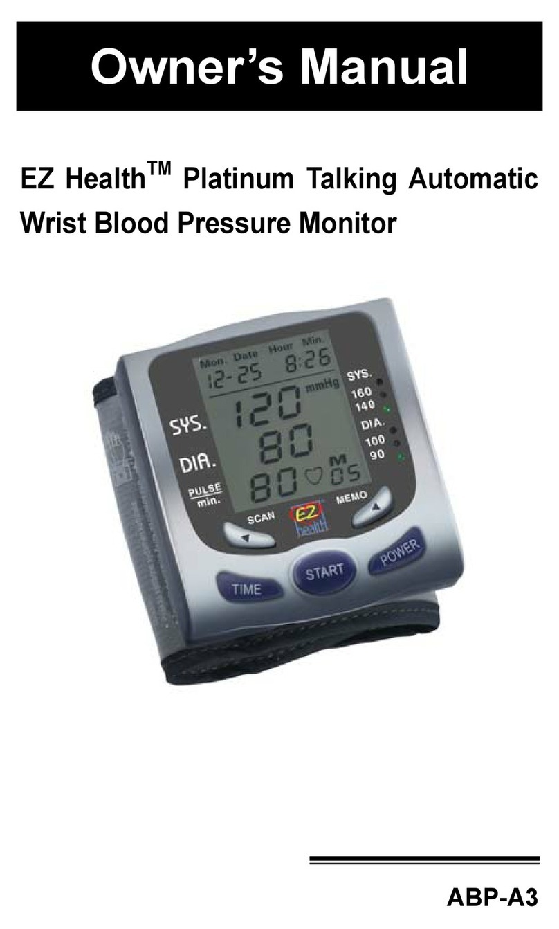 Tremblay Harrison EZ Health ABP-A3 User manual