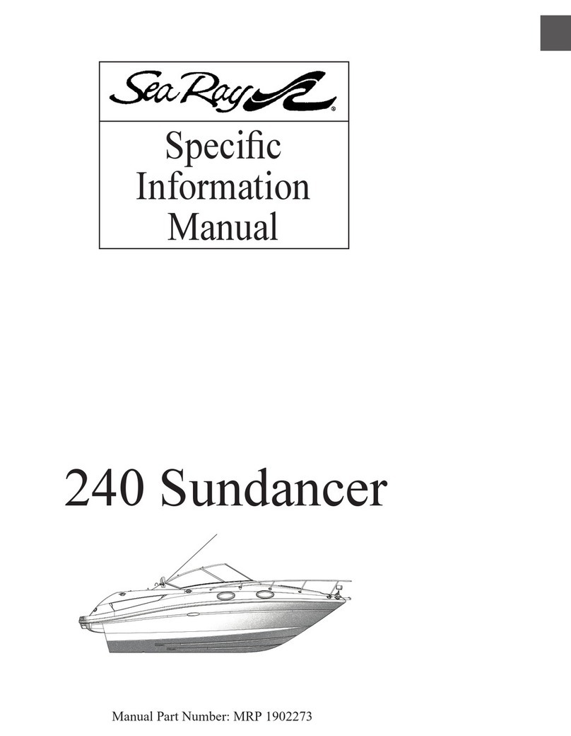 Sea Ray 240 Sundancer Quick setup guide