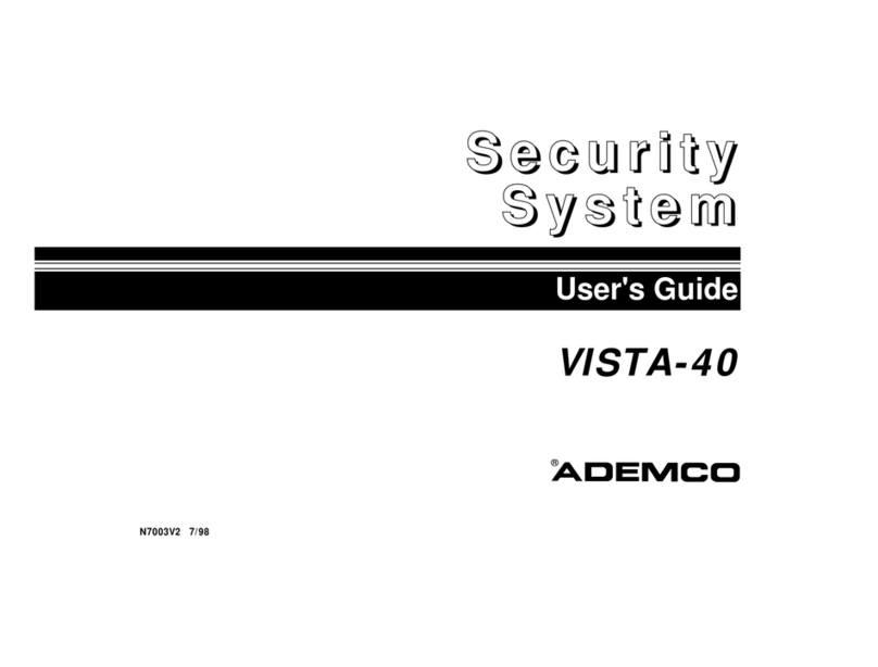 ADEMCO Ademco VISTA-40 user guide ADEMCO Ademco VISTA-40 user guide