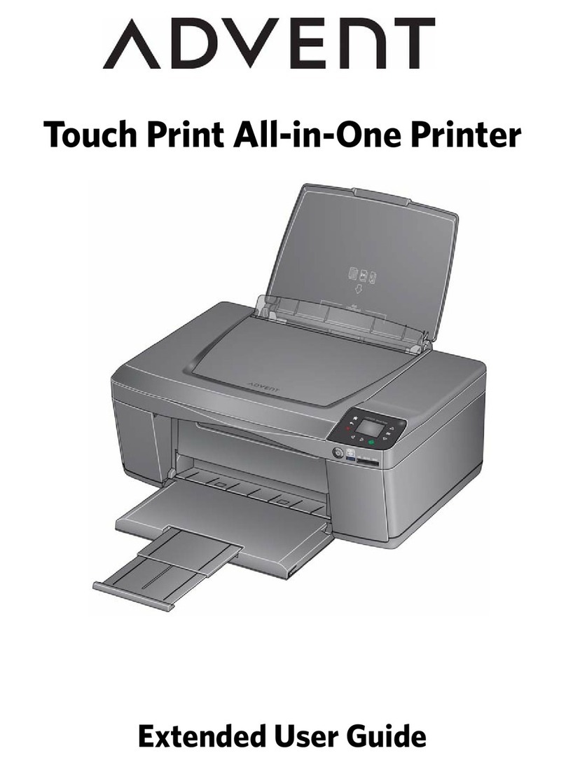 Advent Touch Print All-in-One Printer Extended user guide