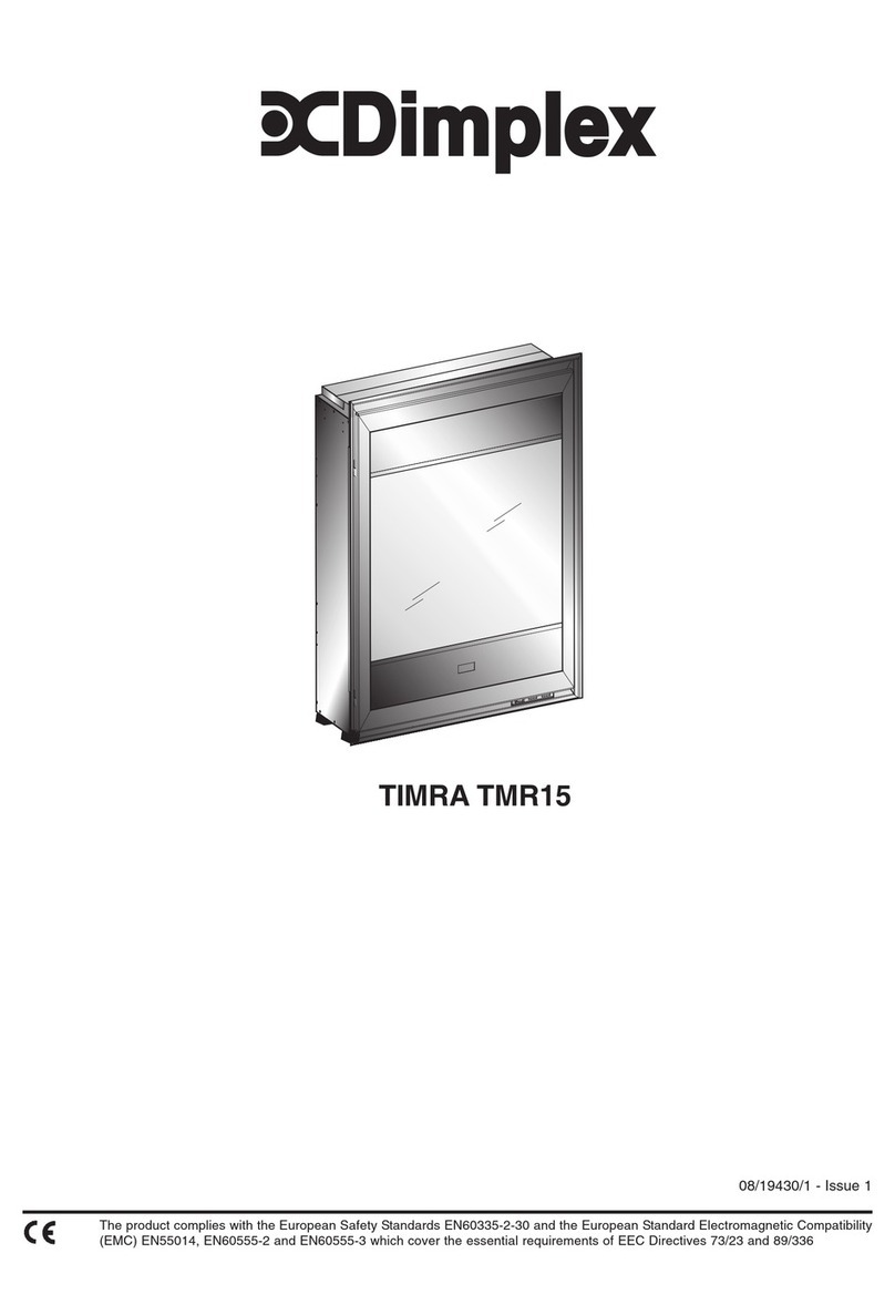 Dimplex TIMRA TMR15 Installation and operating guide