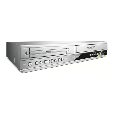 Philips DVP3350V Service manual