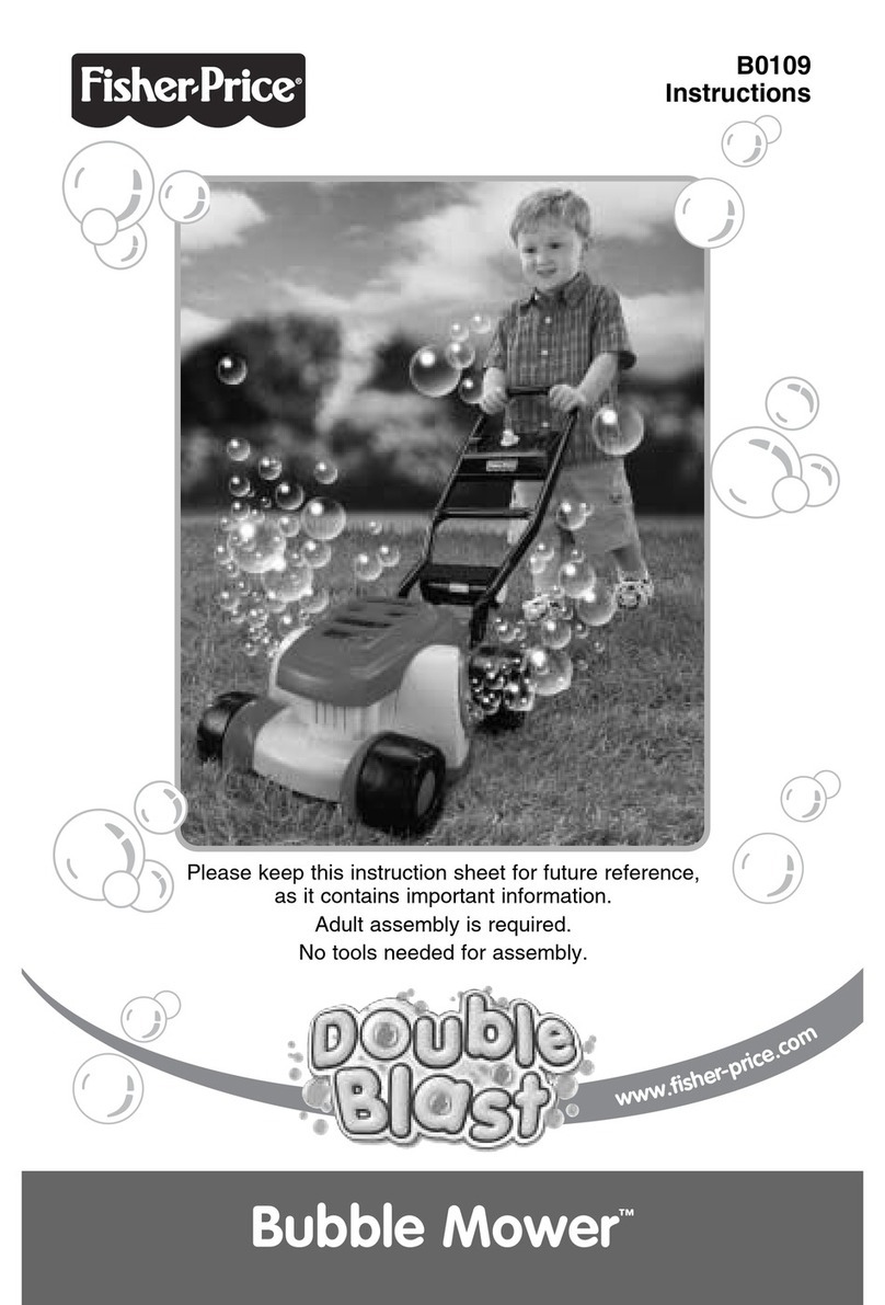 Fisher-Price Bouble Blast Bubble Mower B0109 instructions Fisher-Price Bouble Blast Bubble Mower B0109 instructions