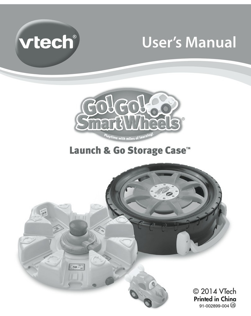 V-tech Launch & Go Storage Case User manual