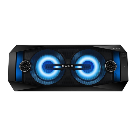 Sony GTK-X1BT User manual