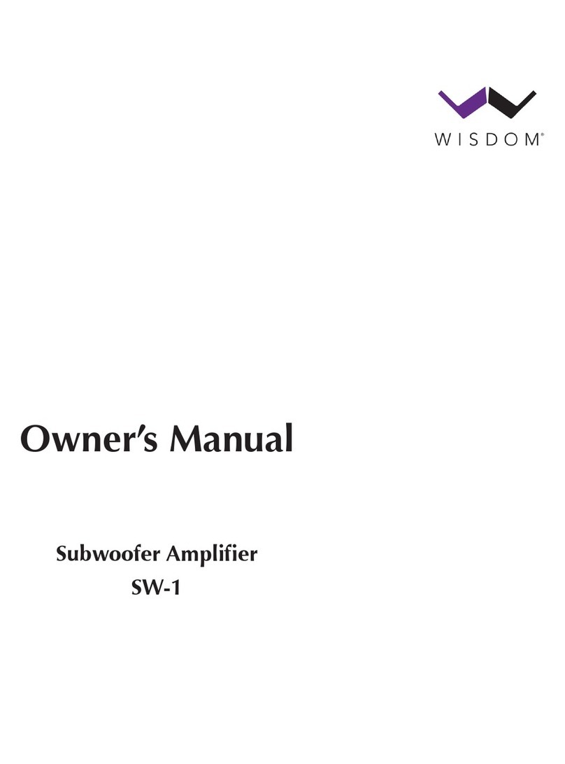 Wisdom SW-1 owner's manual