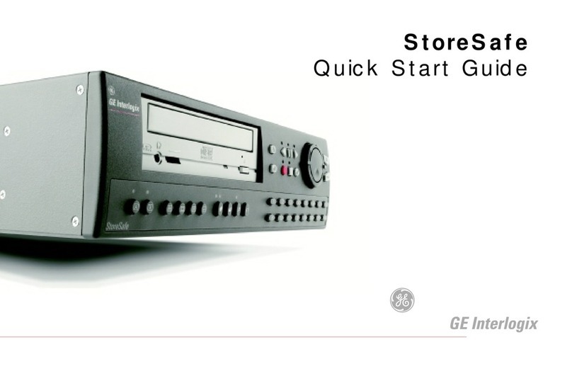 GE Interlogix StoreSafe quick start guide