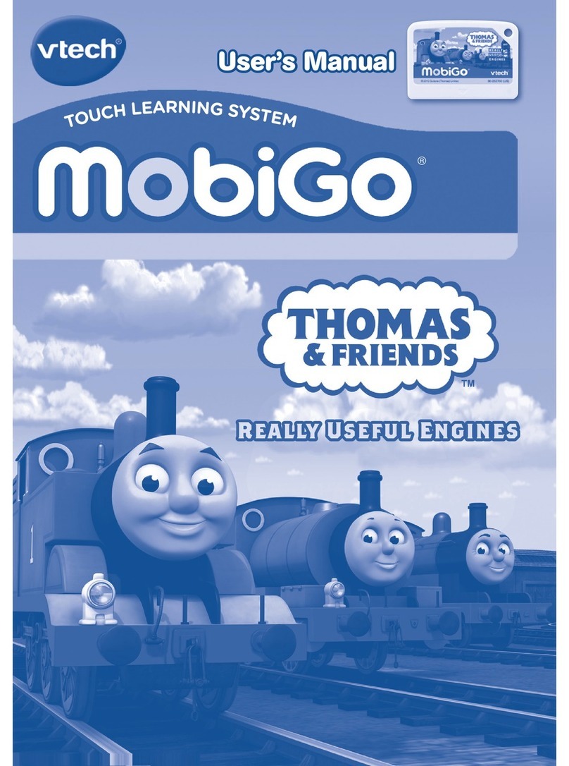 V-tech MobiGo Thomas & Friends User manual V-tech MobiGo Thomas & Friends User manual