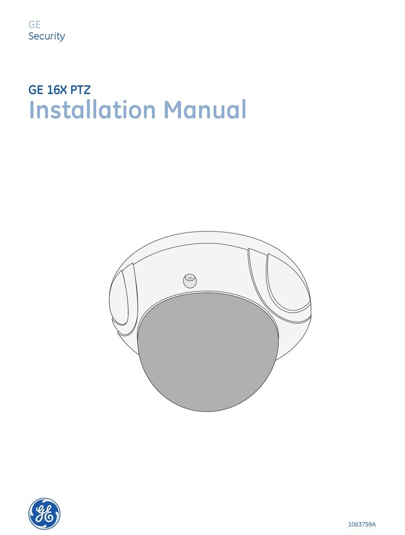 GE Security PTZ User manual GE Security PTZ User manual
