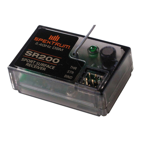 Spektrum SR200 User manual