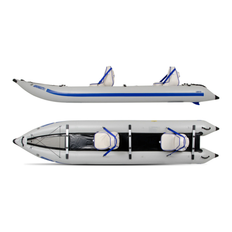 Sea Eagle PaddleSki 435ps Instruction & owner's manual