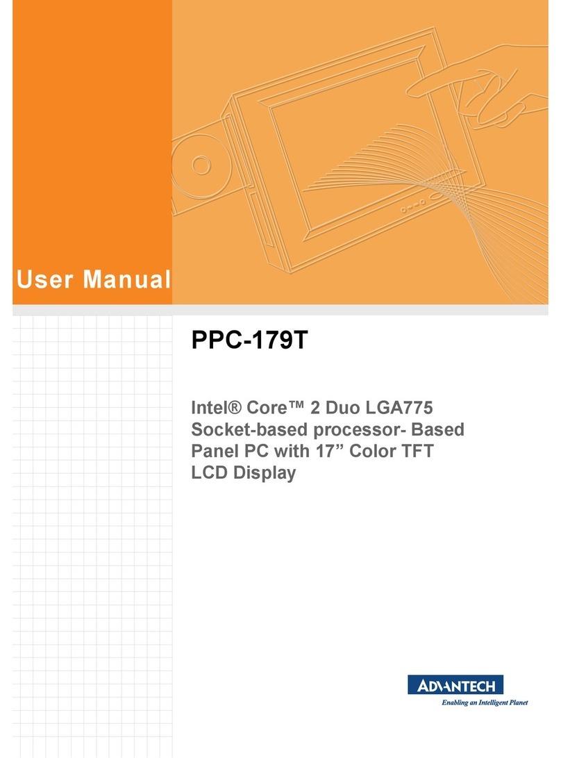 Advantech PPC-179T user manual