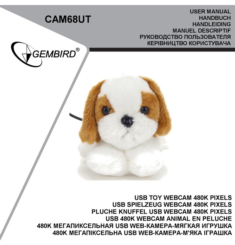 Gembird CAM68UT user manual