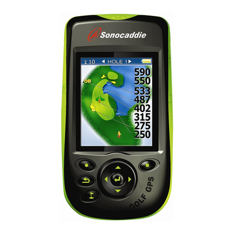 Sonocaddie V300 User manual
