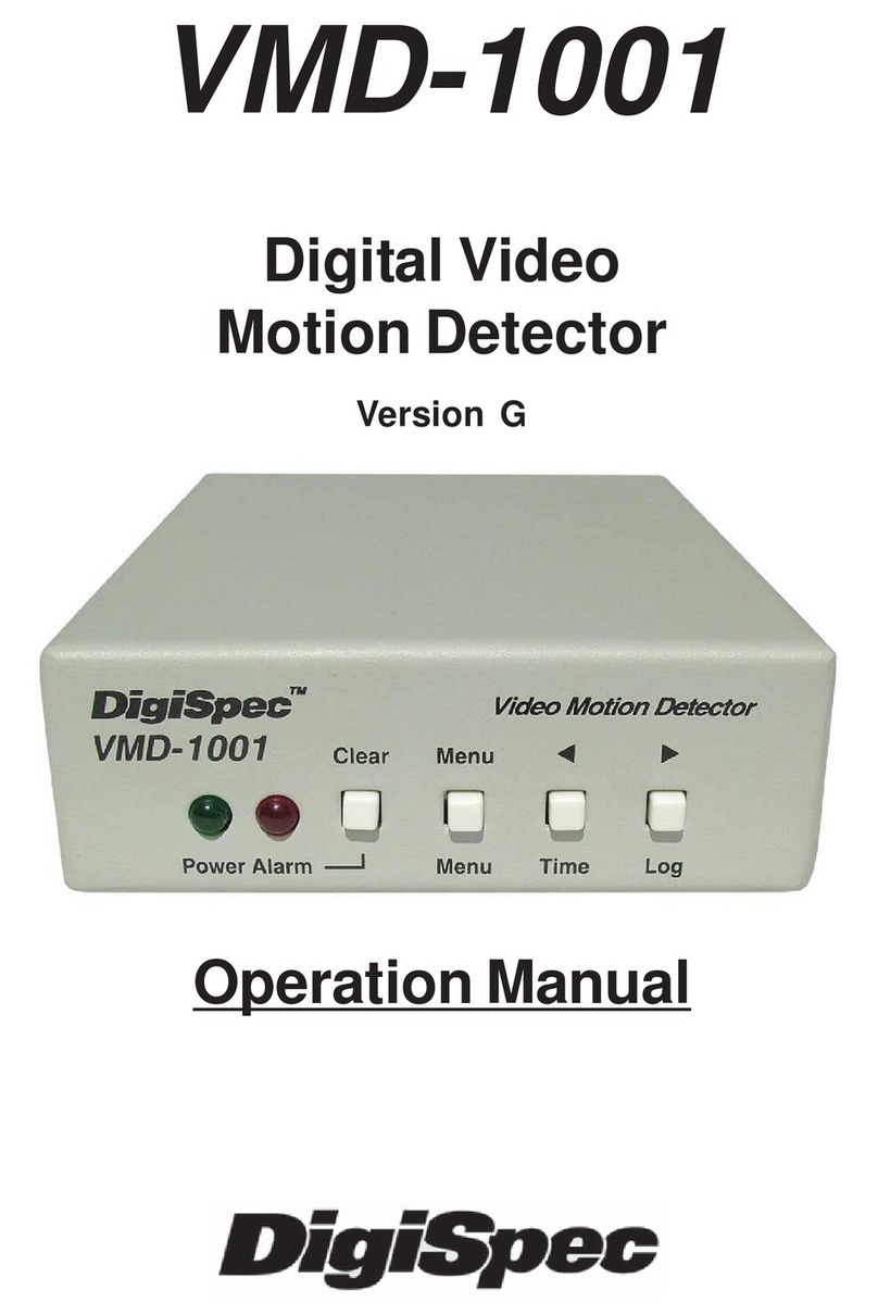 DigiSpec VMD-1001 Operation manual