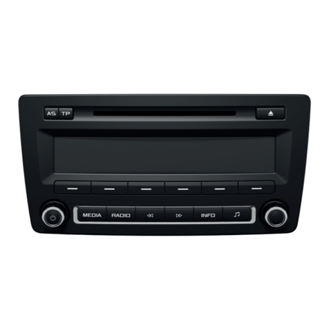 Skoda Car Radio Swing owner's manual