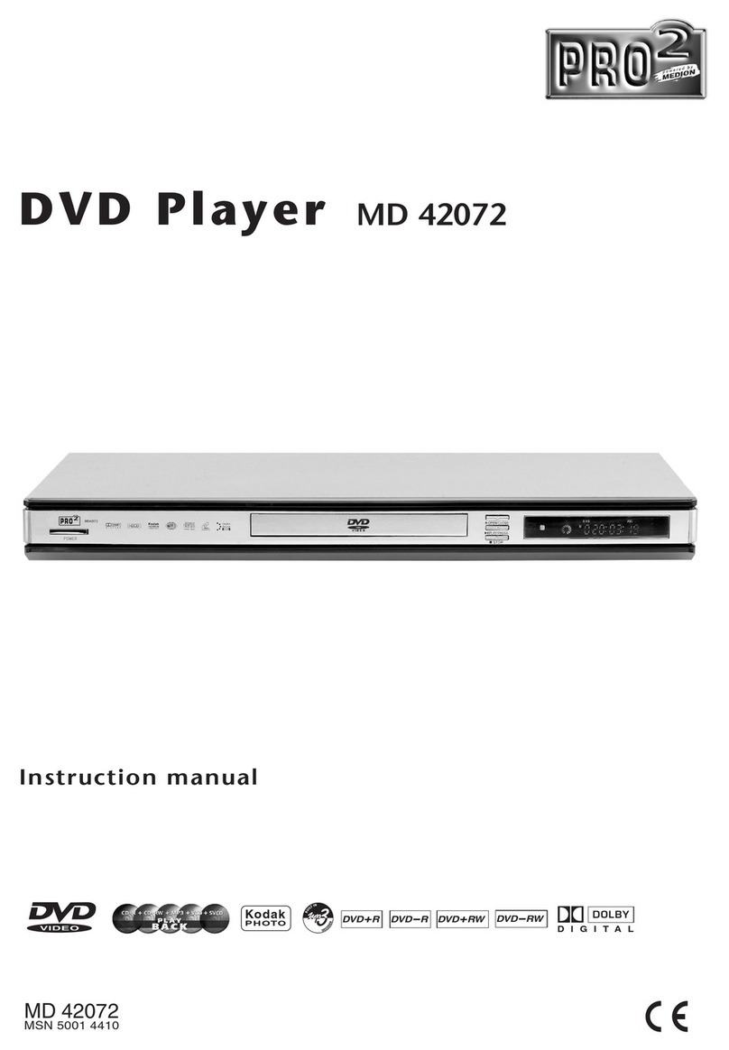 Pro2 MD 42072 instruction manual