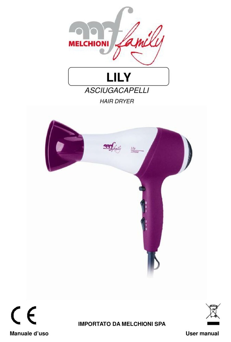 Melchioni Lily user manual