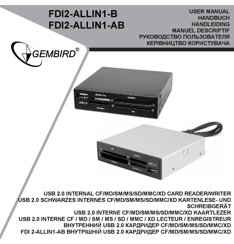 Gembird FDI2-ALLIN1-B user manual