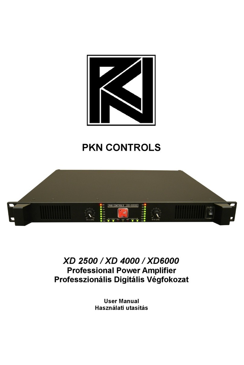 PKN Controls XD 2500 user manual