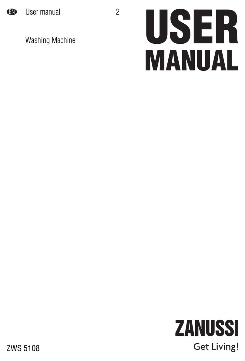 Zanussi ZWS 5108 user manual