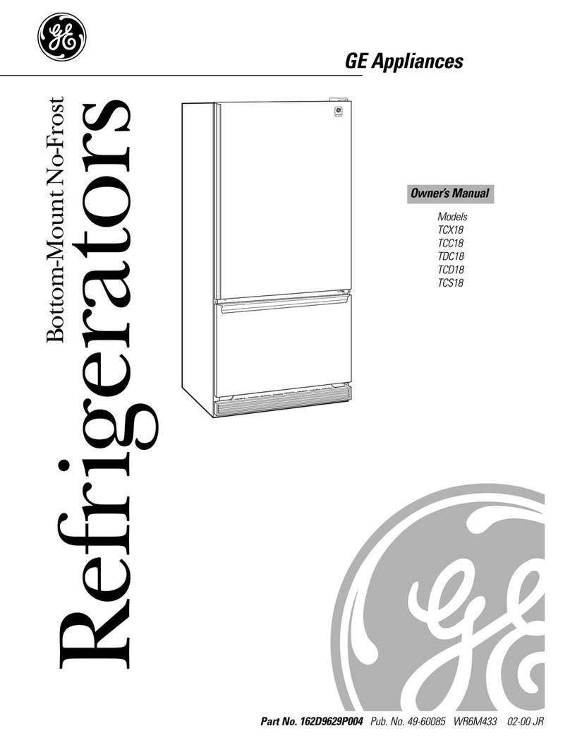 GE TCX18 User manual GE TCX18 User manual