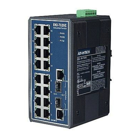 Advantech EKI-7626C User manual