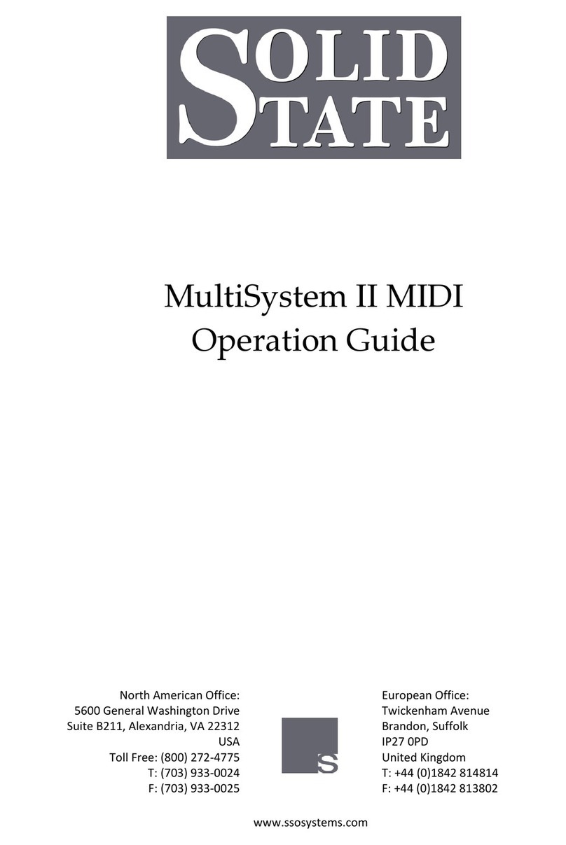 Solid State MultiSystem II Operation guide