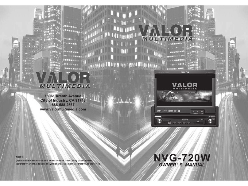 Valor Multimedia NVG-720W owner's manual