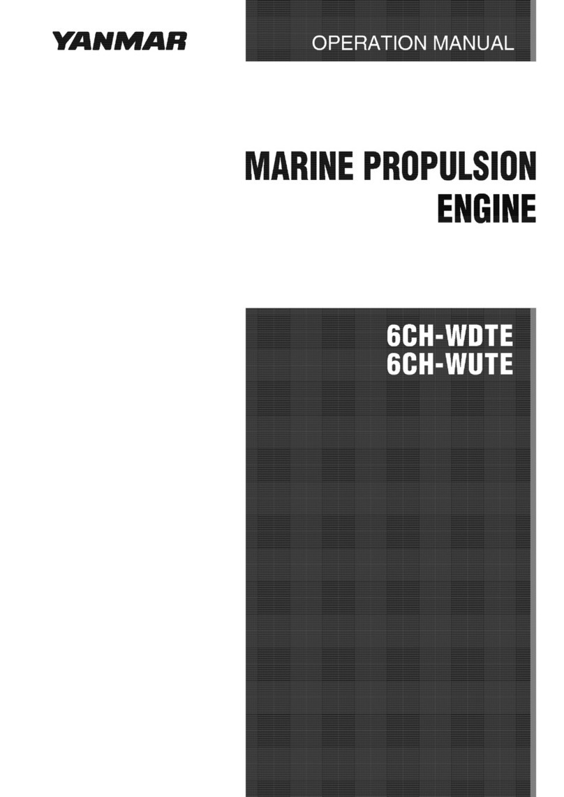 Yanmar 6CH-WDTE Operation manual Yanmar 6CH-WDTE Operation manual