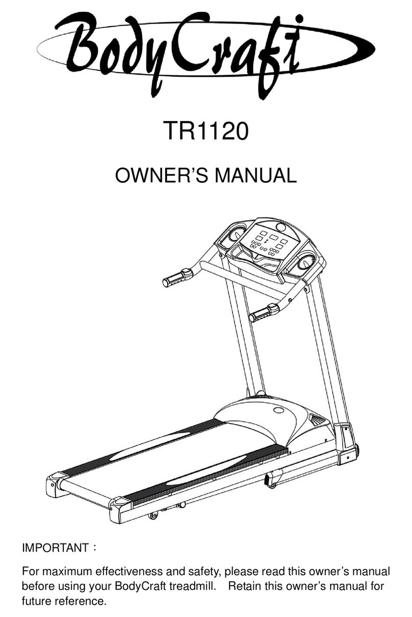 Body Craft TR1120 User manual