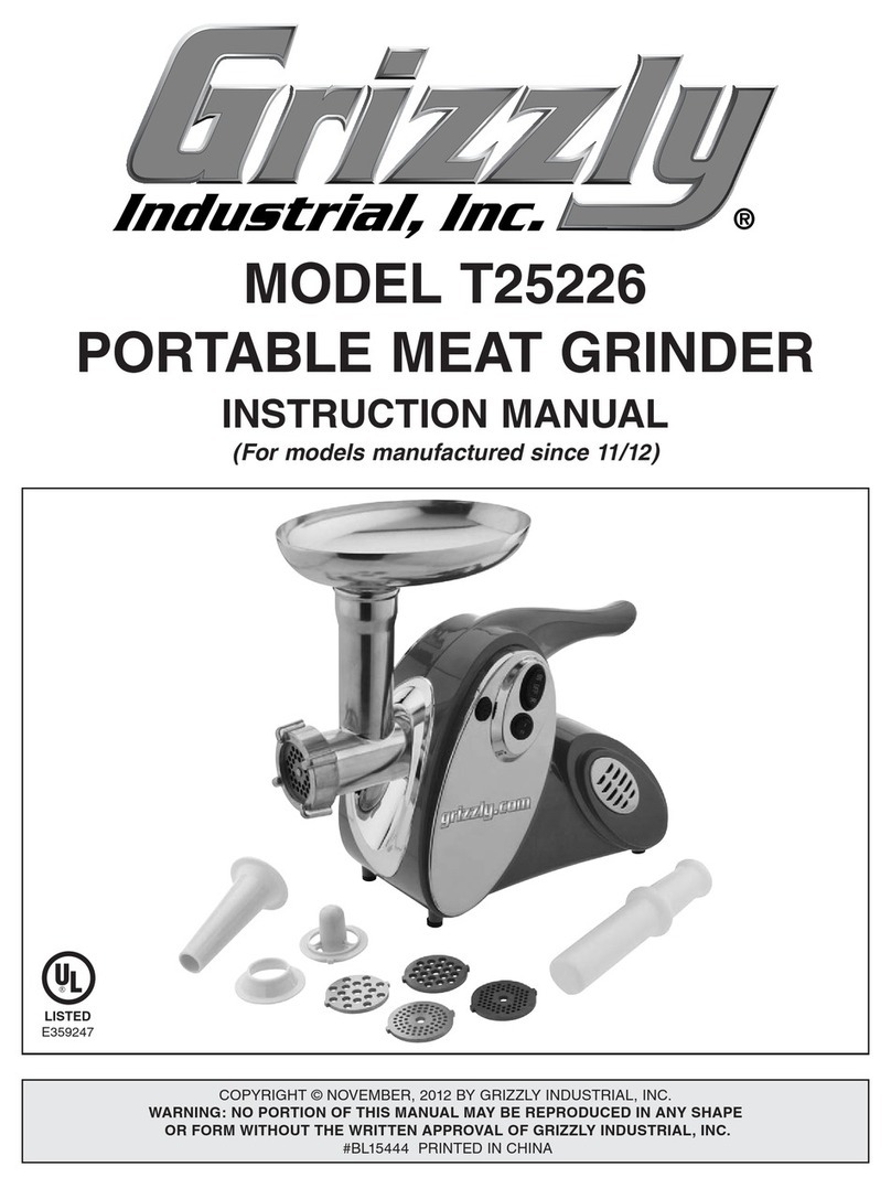 Grizzly T25226 User manual