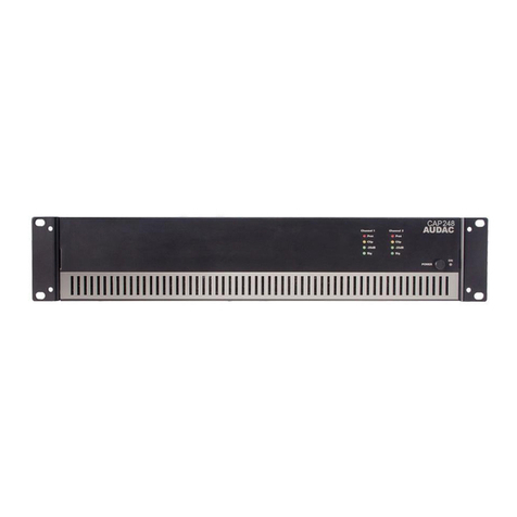 AUDAC CAP224 user manual