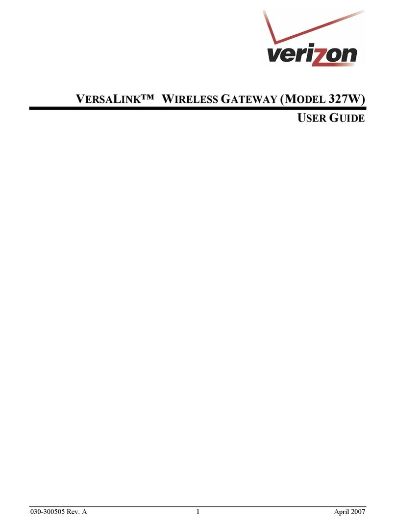 Verizon VERSALINK 327W User manual