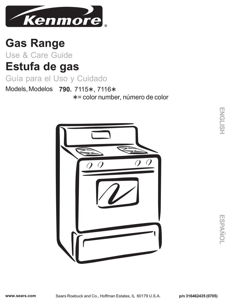 Kenmore 790. 7115x Use & care guide