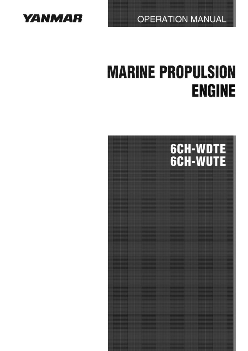 Yanmar 6CH-WDTE User manual