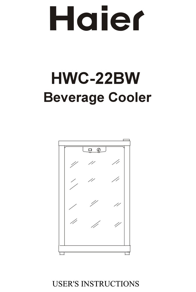 Haier HWC-22BW User manual Haier HWC-22BW User manual