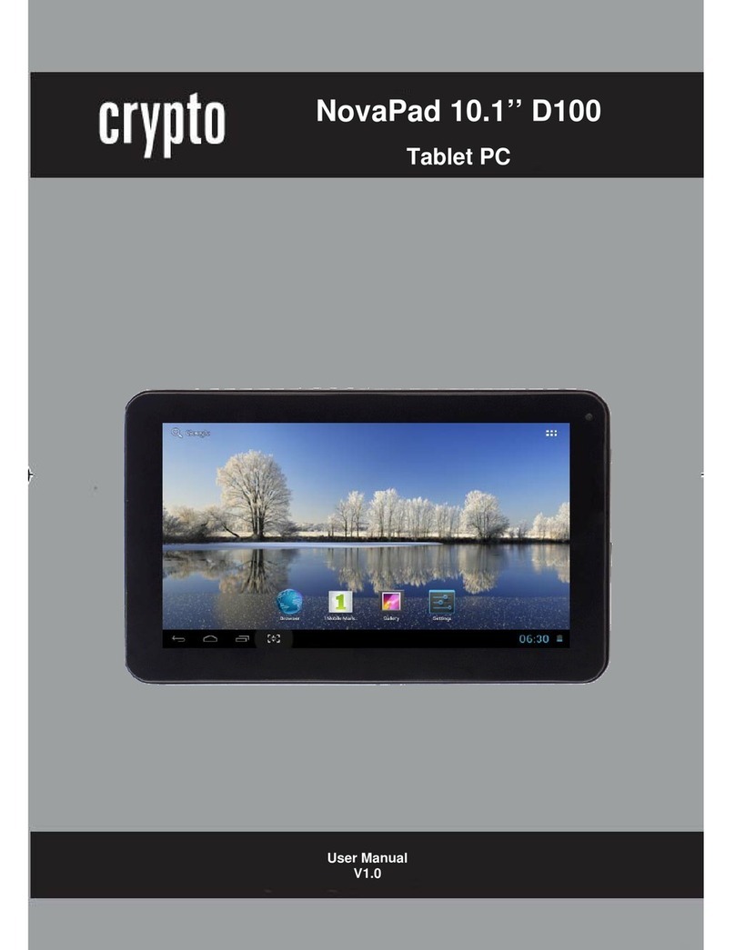 Crypto D100 User manual
