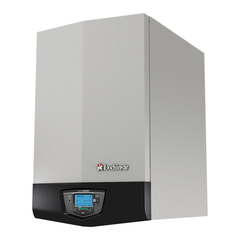 Lochinvar KNIGHT WH 55-399 Installation & operation manual